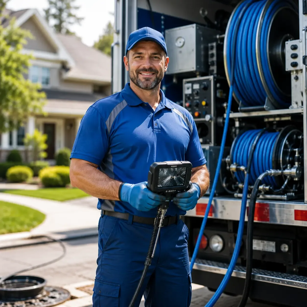 Local outdoor drain cleaning specialists in Silverwood, MI